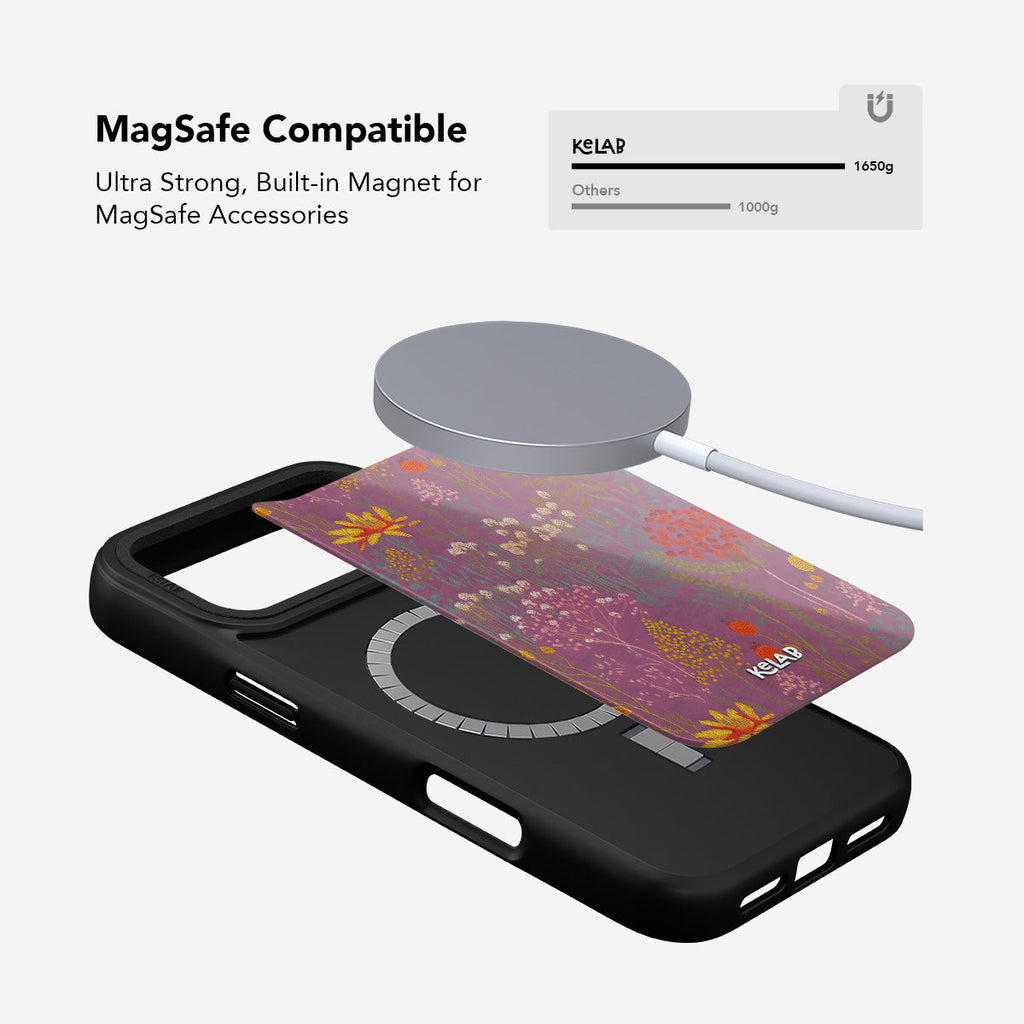 Wildflower Tapestry | Dusty Pink Floral iPhone Case