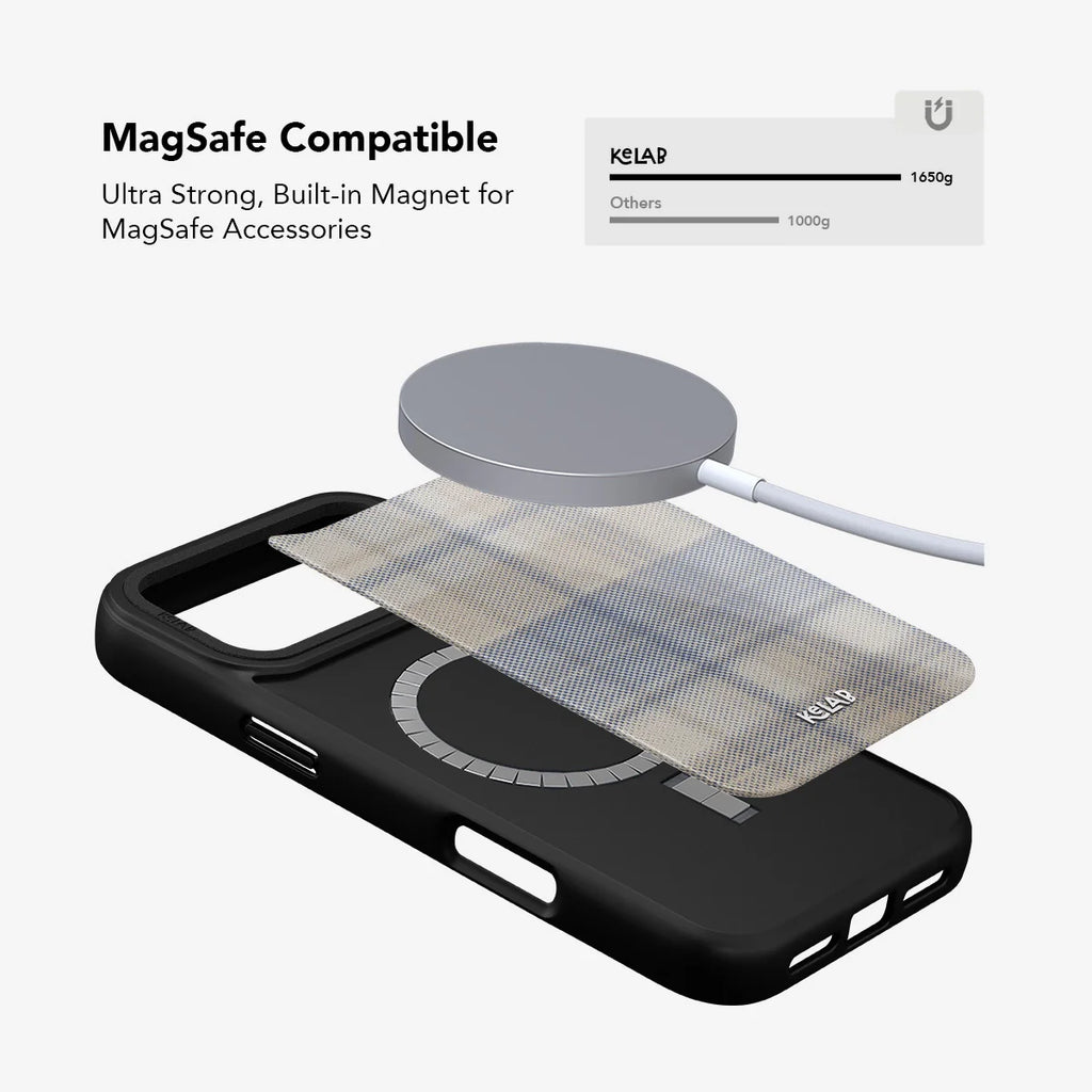 Oatmilk | Beige Flannel Minimalist iPhone Case