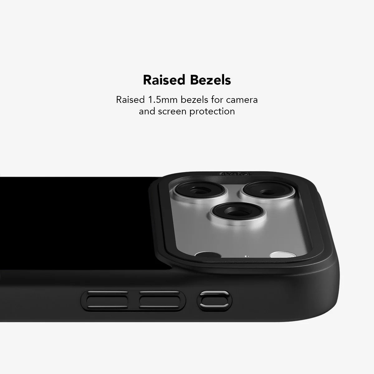Solid Black iPhone Case