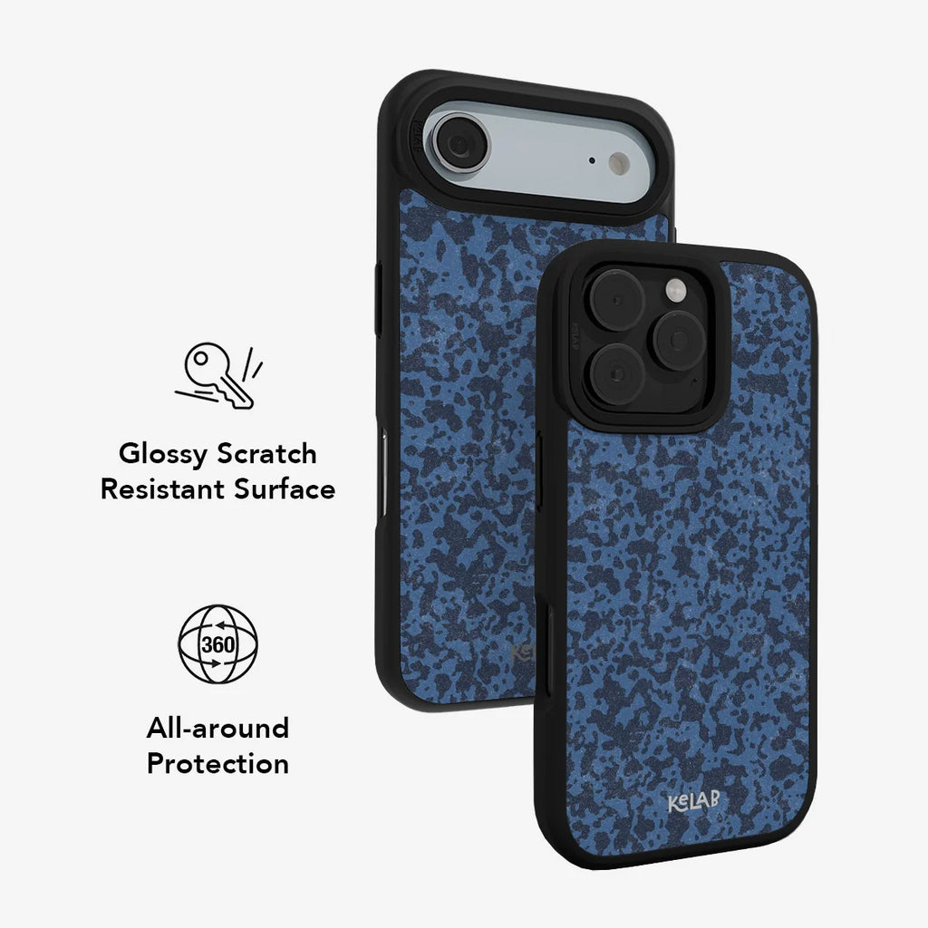 Deep Sea Static | Blue Marble iPhone Case