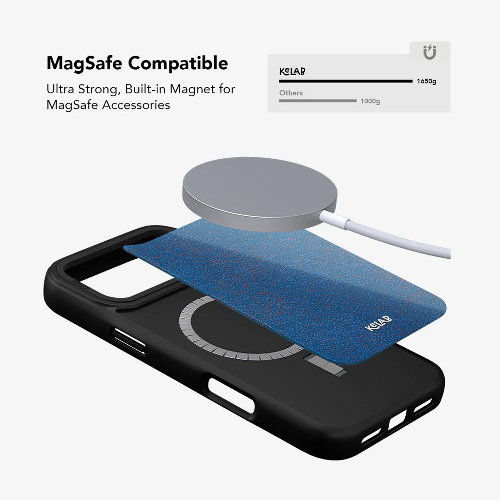 Digital Grain | Blue Micro Dotted iPhone Case
