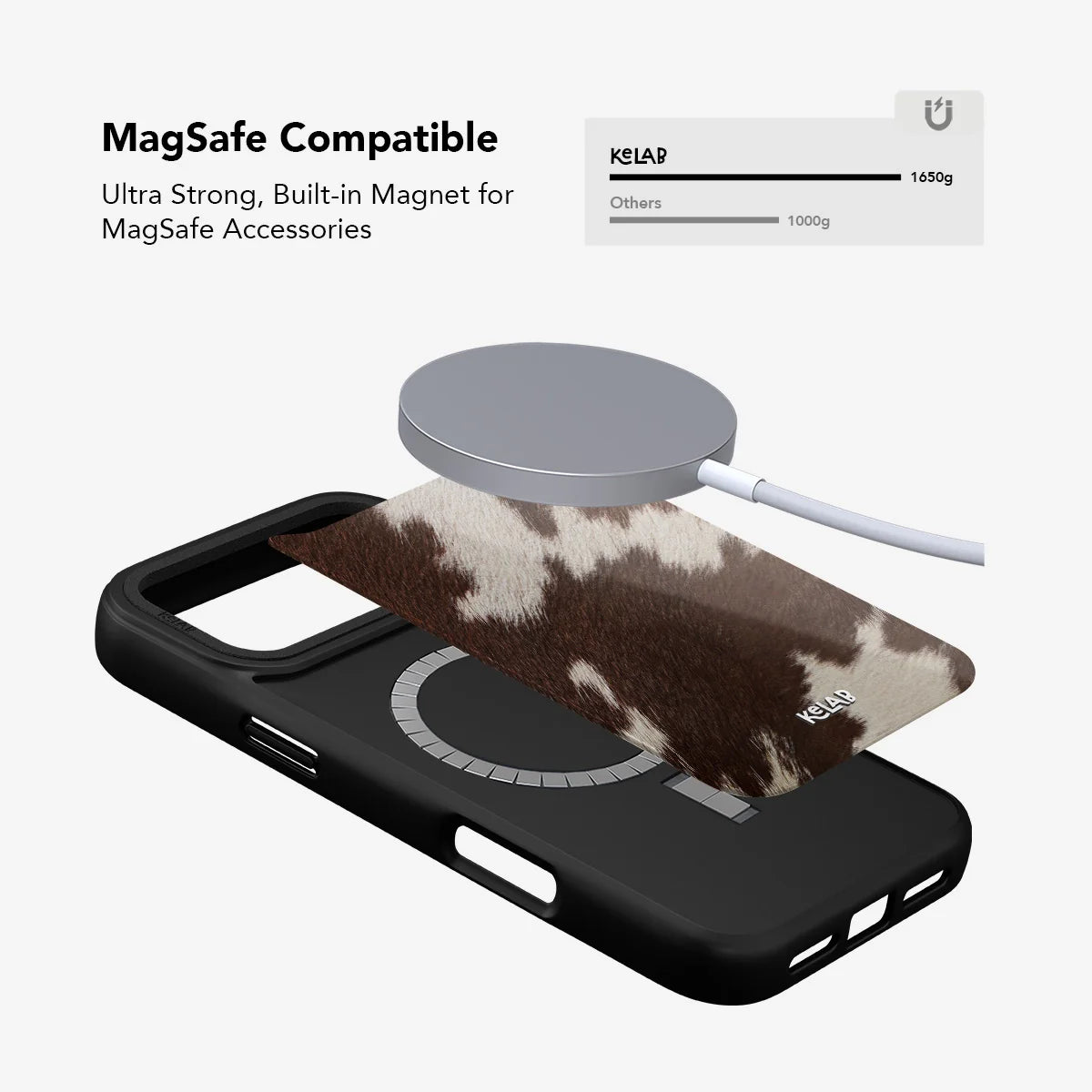 Rodeo Drive | Brown Cow Print iPhone Case