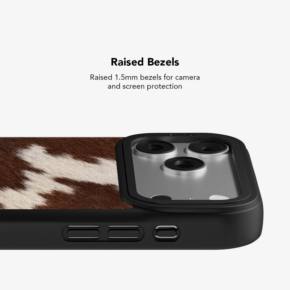Rodeo Drive | Brown Cow Print iPhone Case