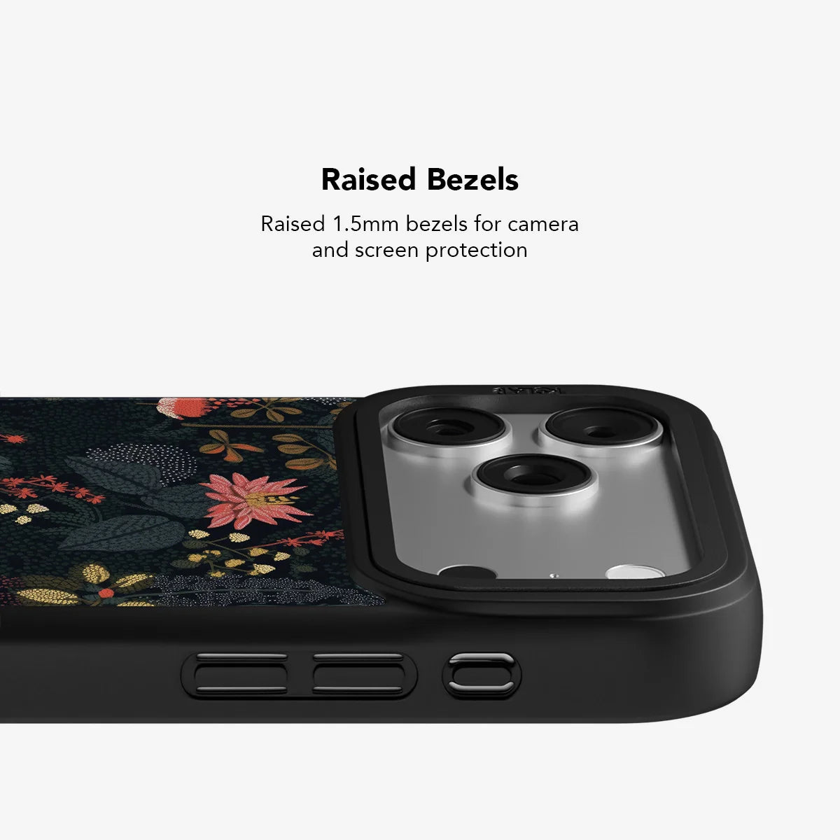 Starlit Botanica | Dark Academia Floral iPhone Case