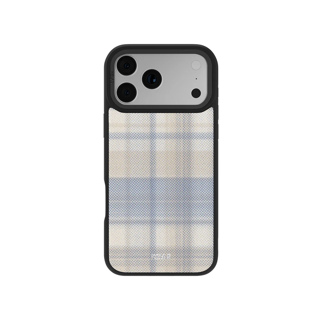Oatmilk | Beige Flannel Minimalist iPhone Case