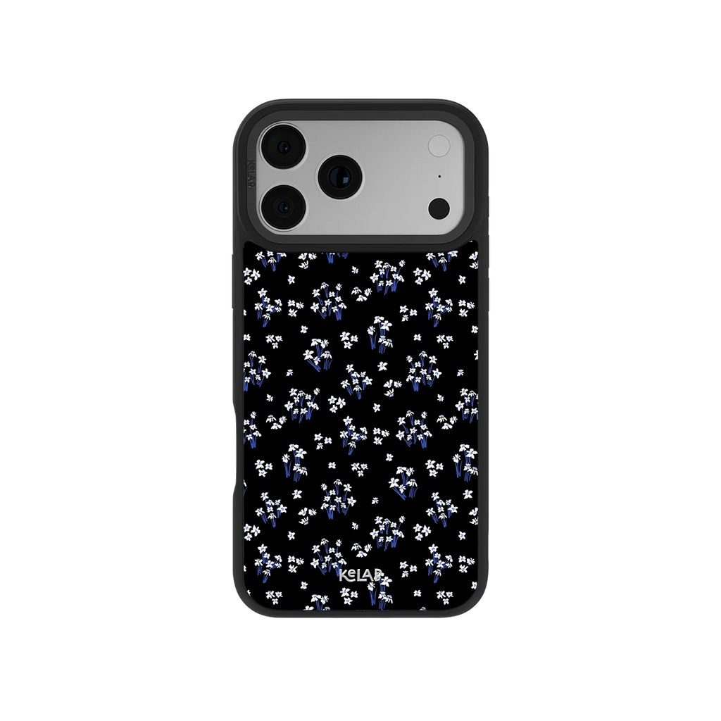 Inkwell Lily | Minimalist Black Floral iPhone Case