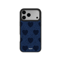 Indigo Crush | Denim Heart Y2K iPhone Case