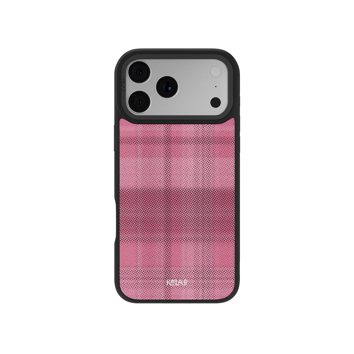 Rosé | Pink Flannel Minimalist iPhone Case