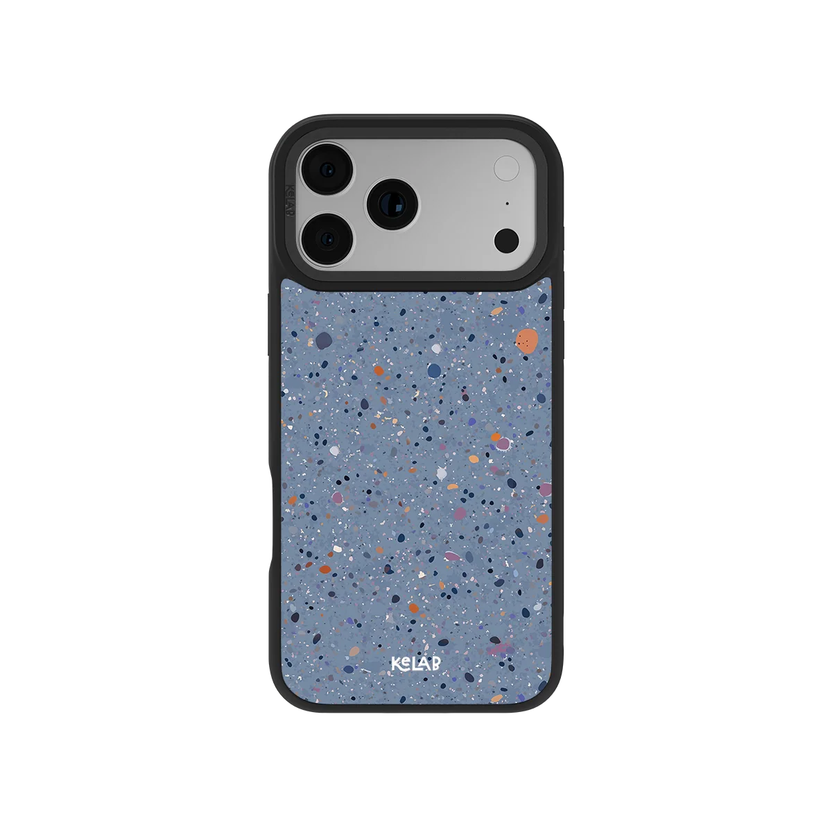 Seaside Drift | Blue Paint Splatter iPhone Case