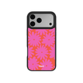 Sunflare Daisy | Retro Pink Floral iPhone Case