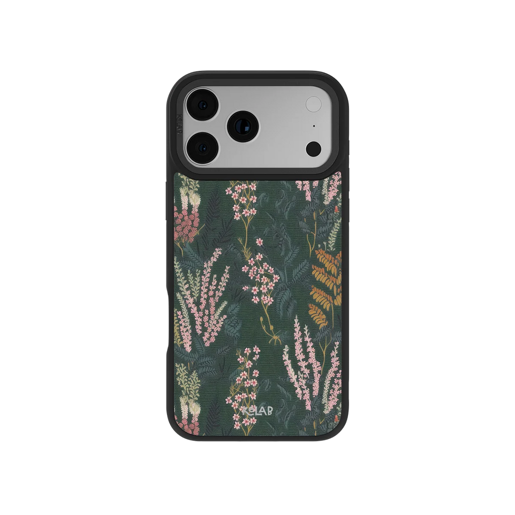Heather & Hearth | Dark Academia Floral iPhone Case