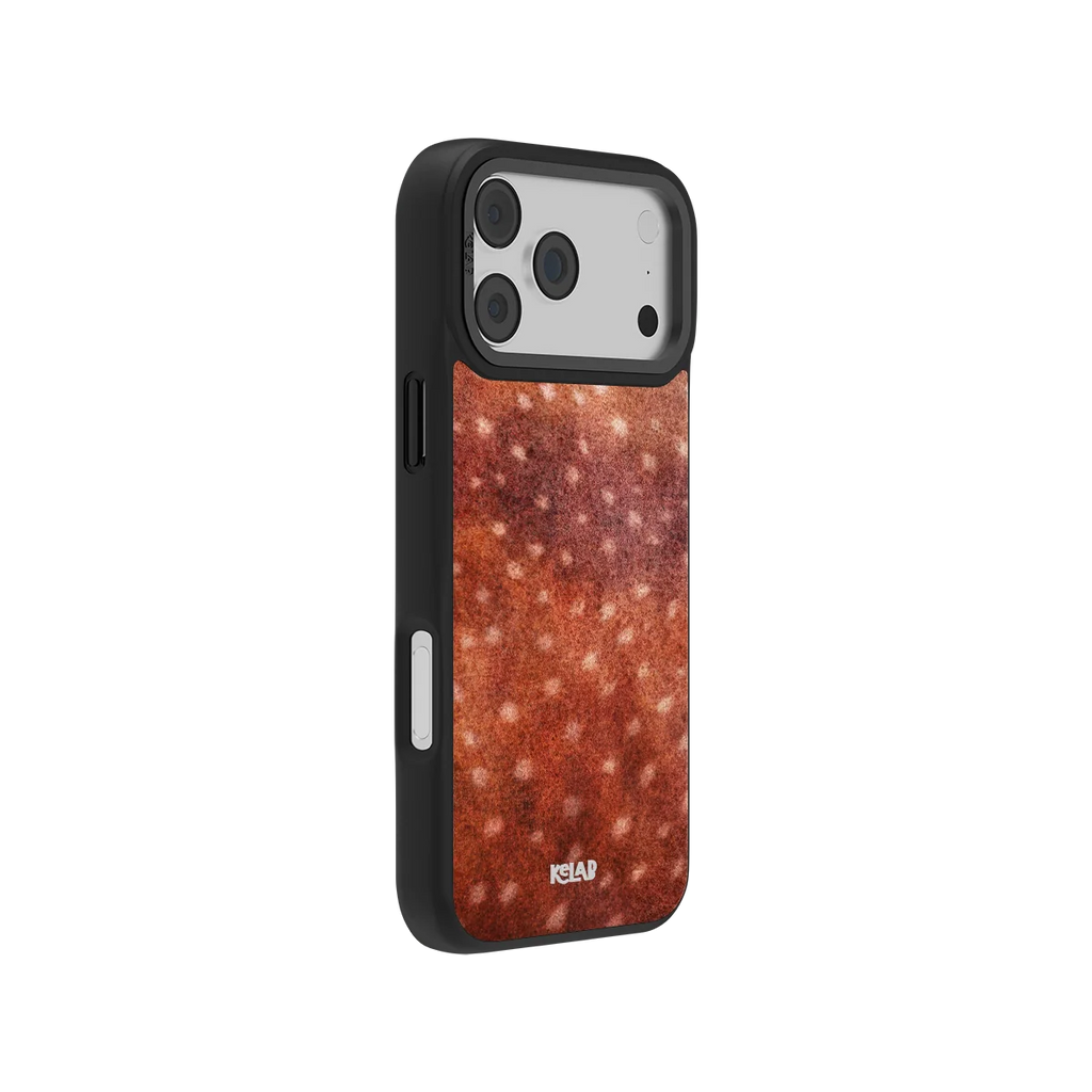 Midnight Fawn | Burnt Orange iPhone Case