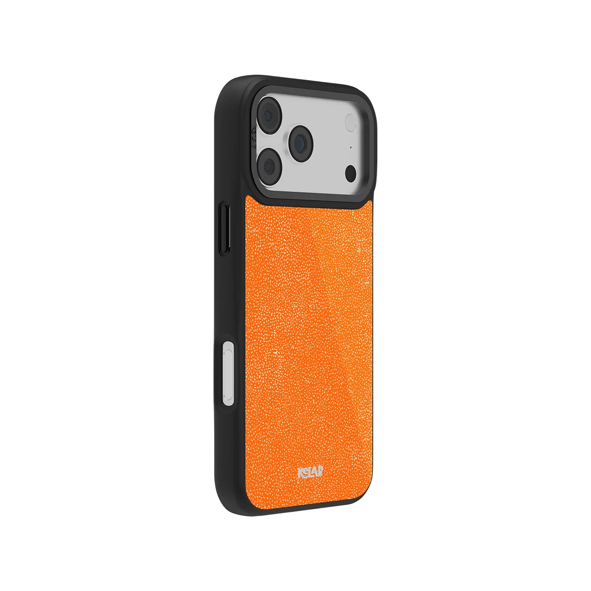 Tangerina | Stipple Electric Orange iPhone Case