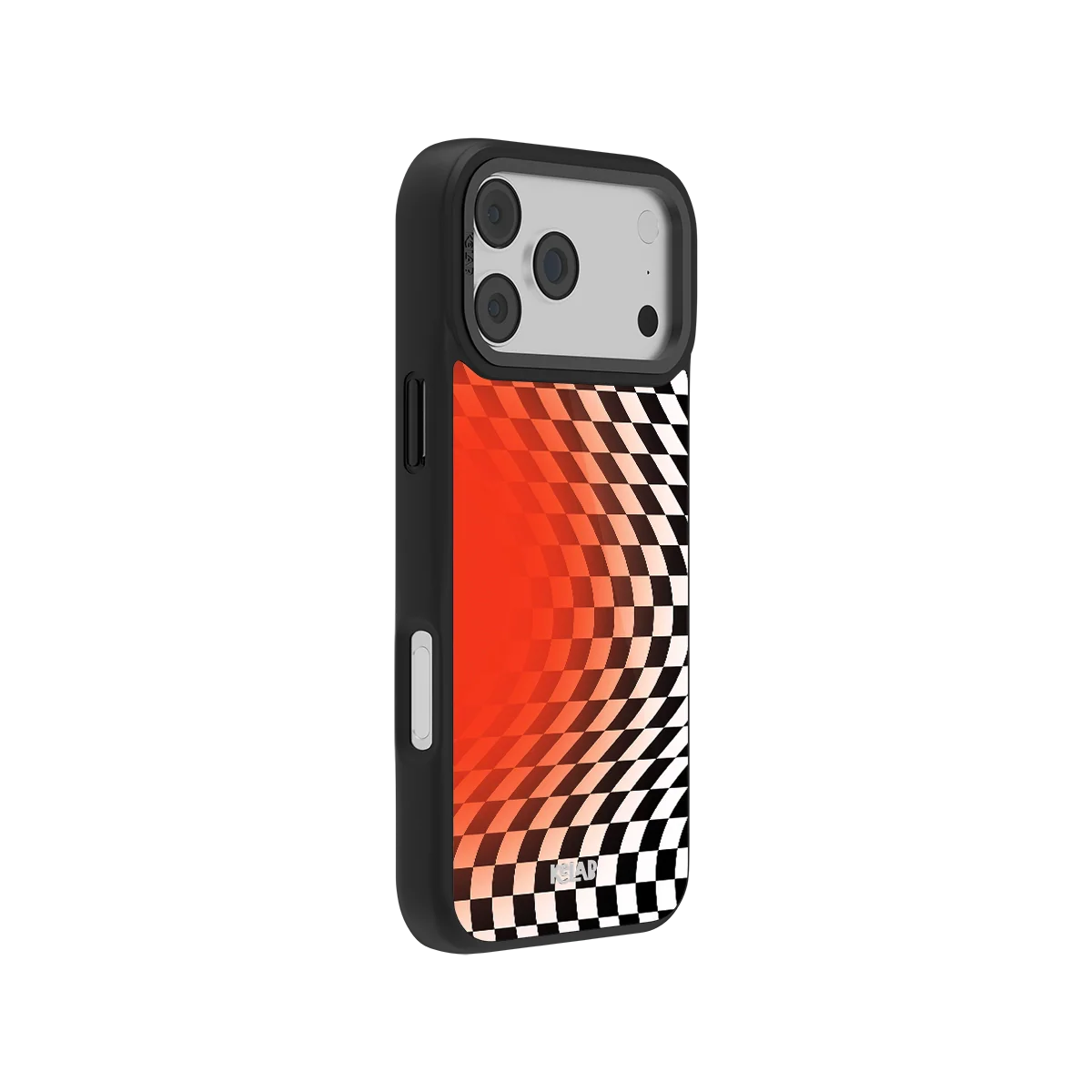 Sunflare | Orange Checkered iPhone Case