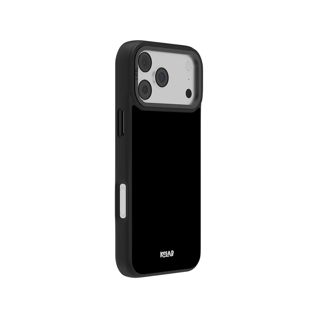 Solid Black iPhone Case