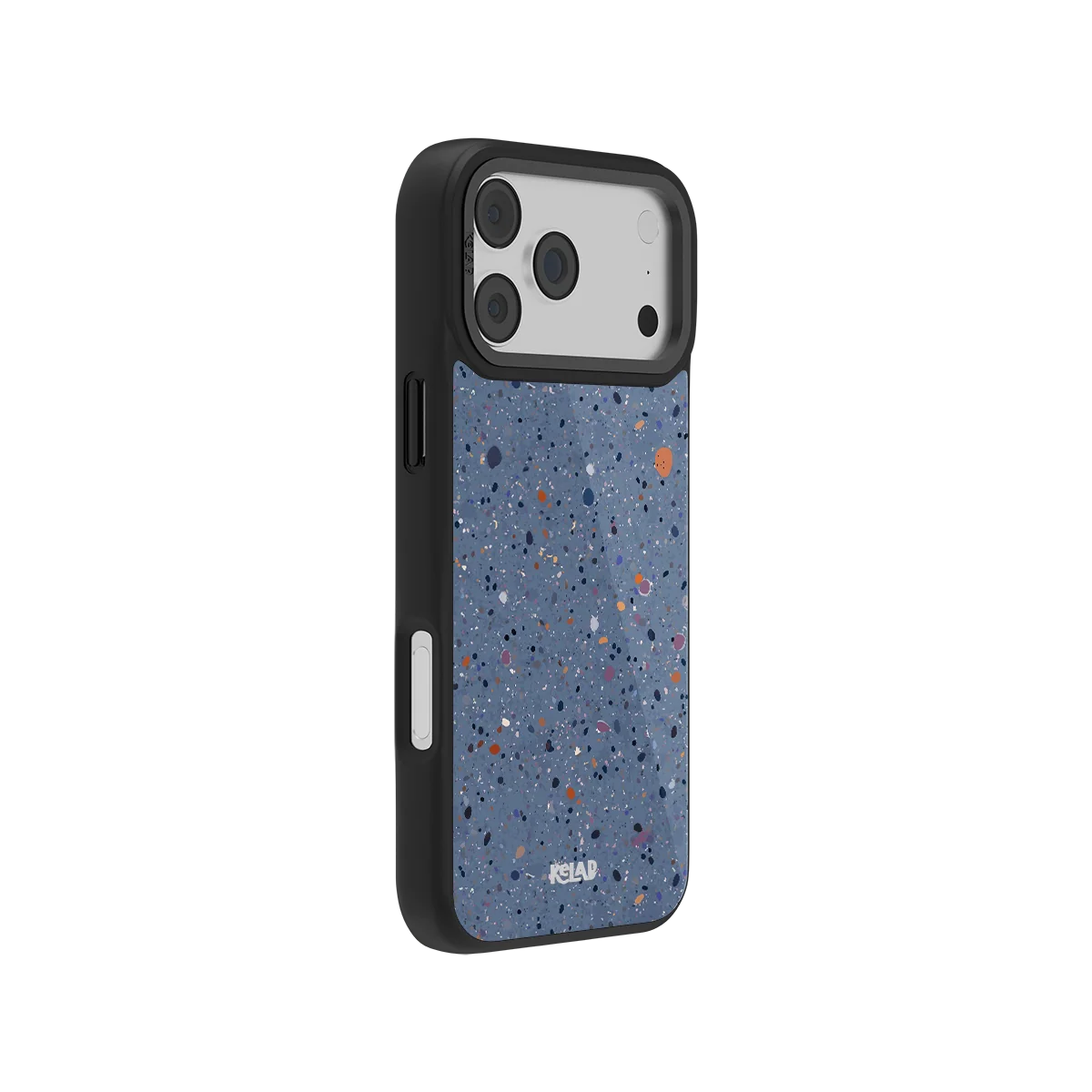 Seaside Drift | Blue Paint Splatter iPhone Case