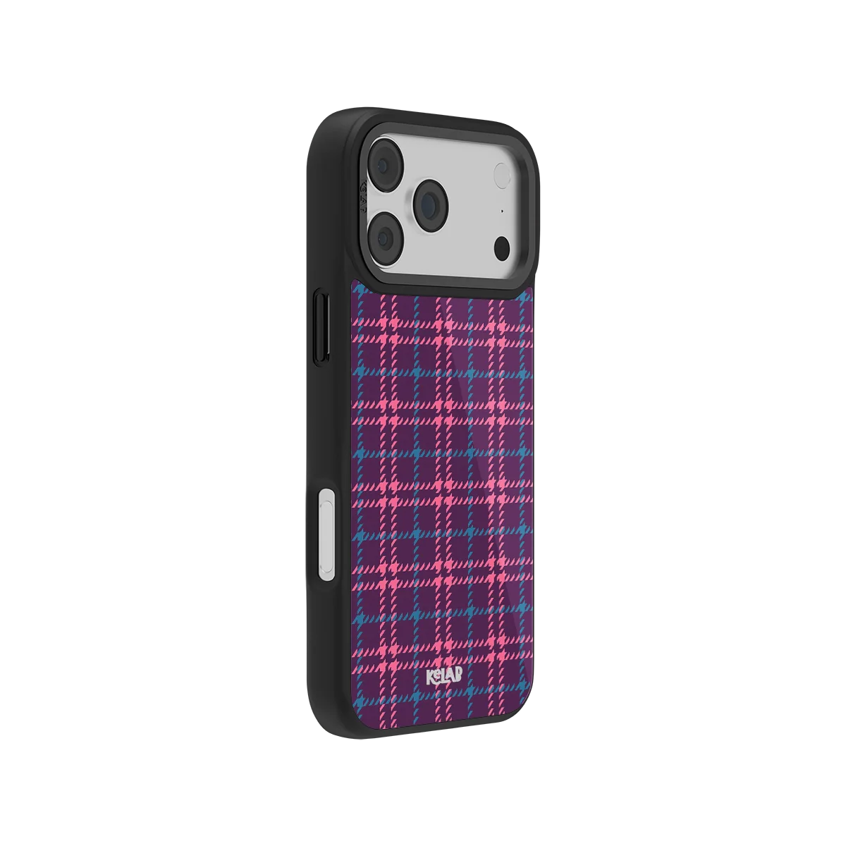 Orchid Tweed | Purple Plaid iPhone Case