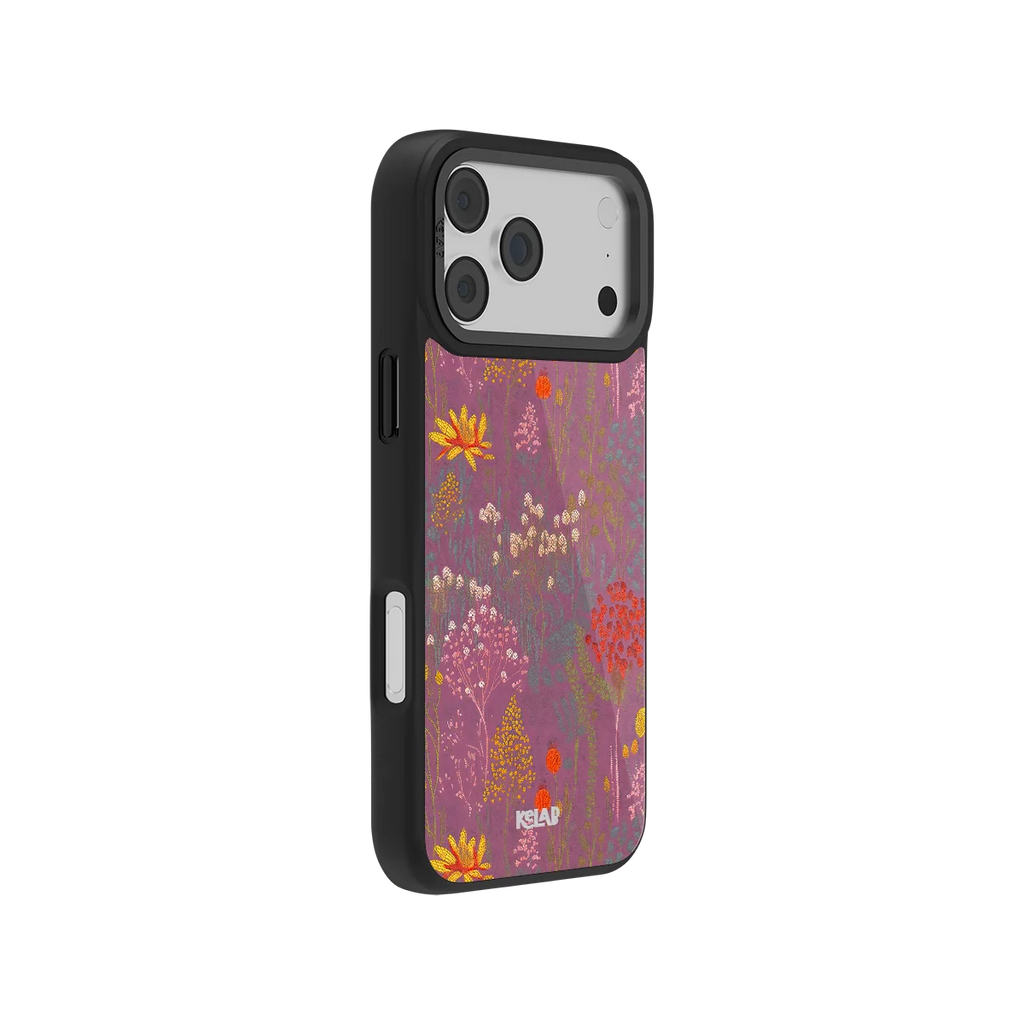Wildflower Tapestry | Dusty Pink Floral iPhone Case
