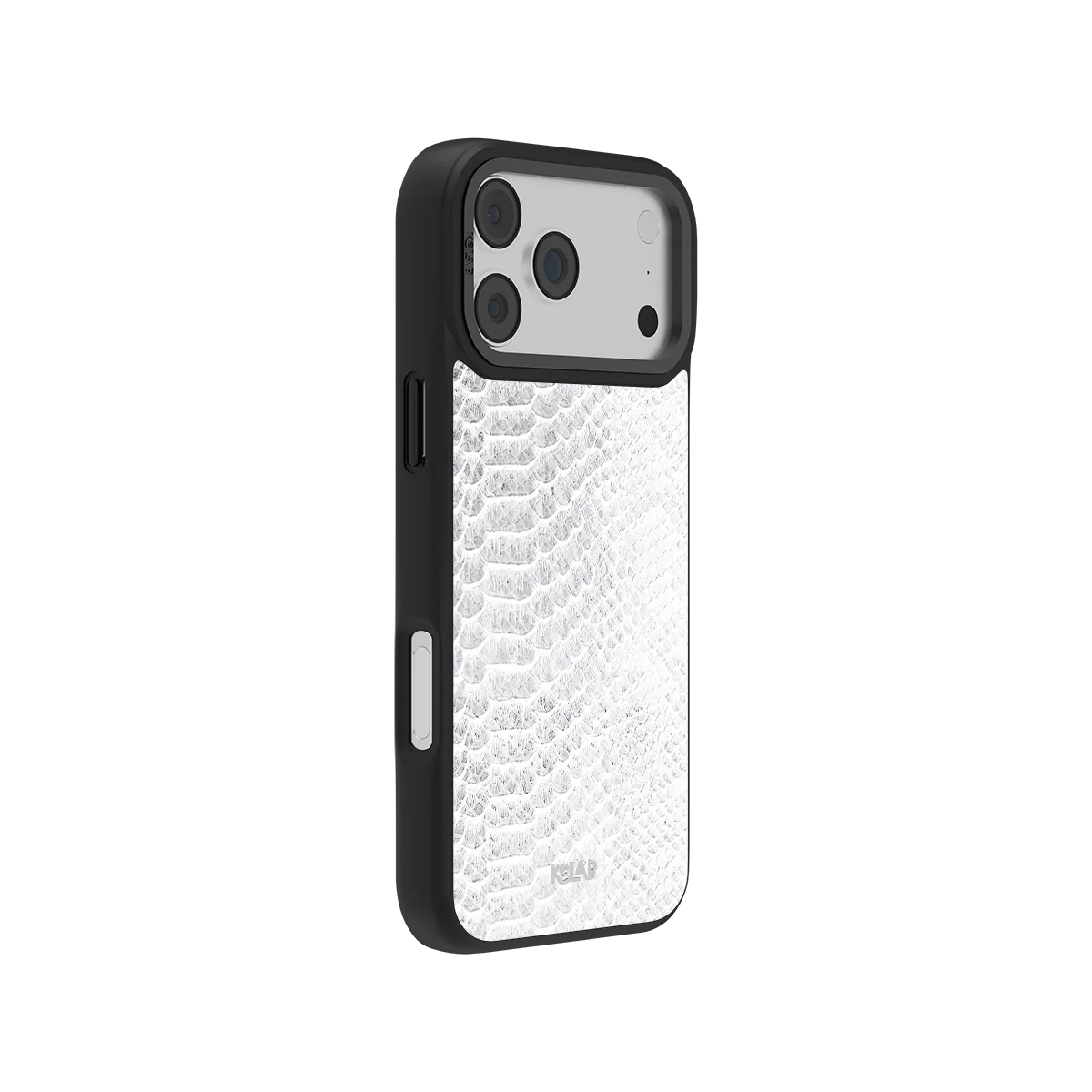 White Venom | Snake Skin Print iPhone Case