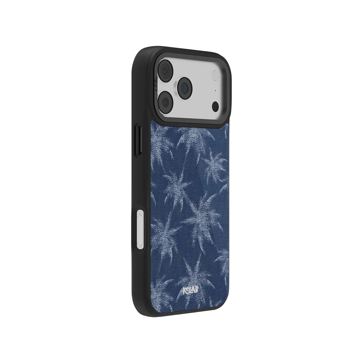 Denim Tree | Blue Patterned iPhone Case
