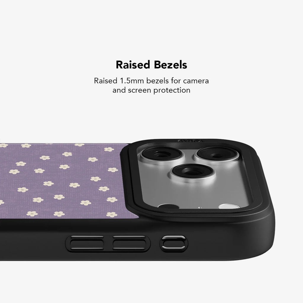 Violet flora | Purple Daisy iPhone Case