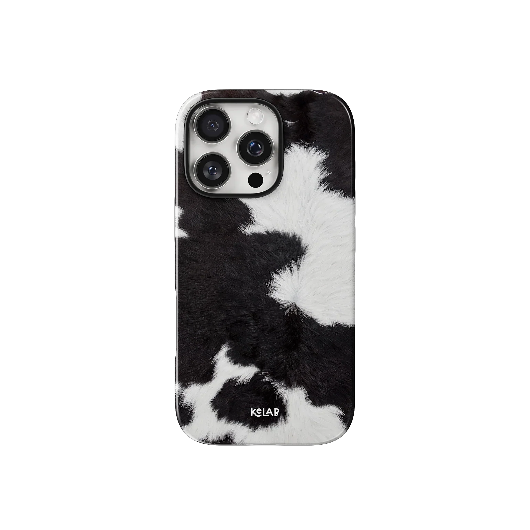 Cow Bell | Black & White iPhone Case