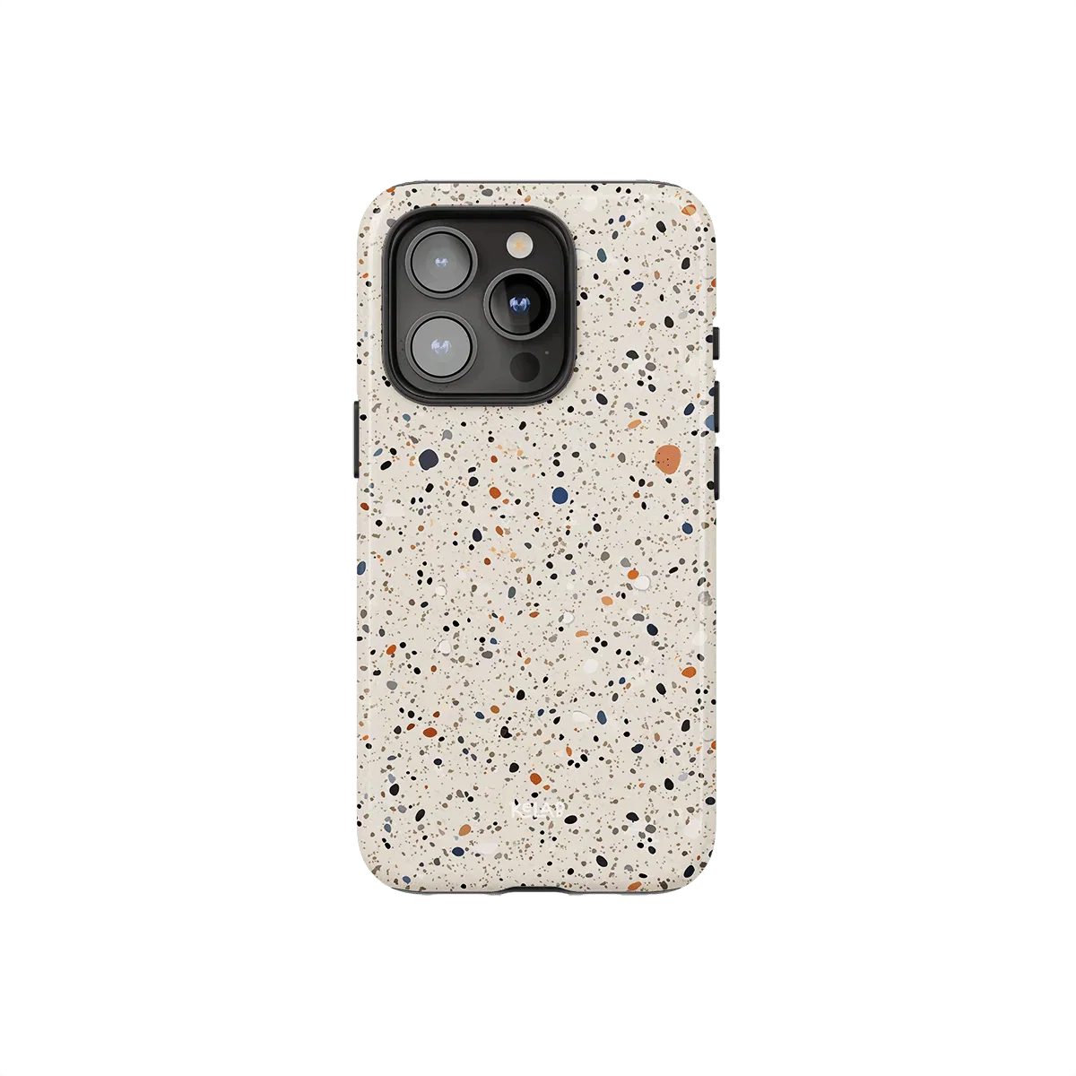Ivory Haze | Ivory Paint Splatter iPhone Case