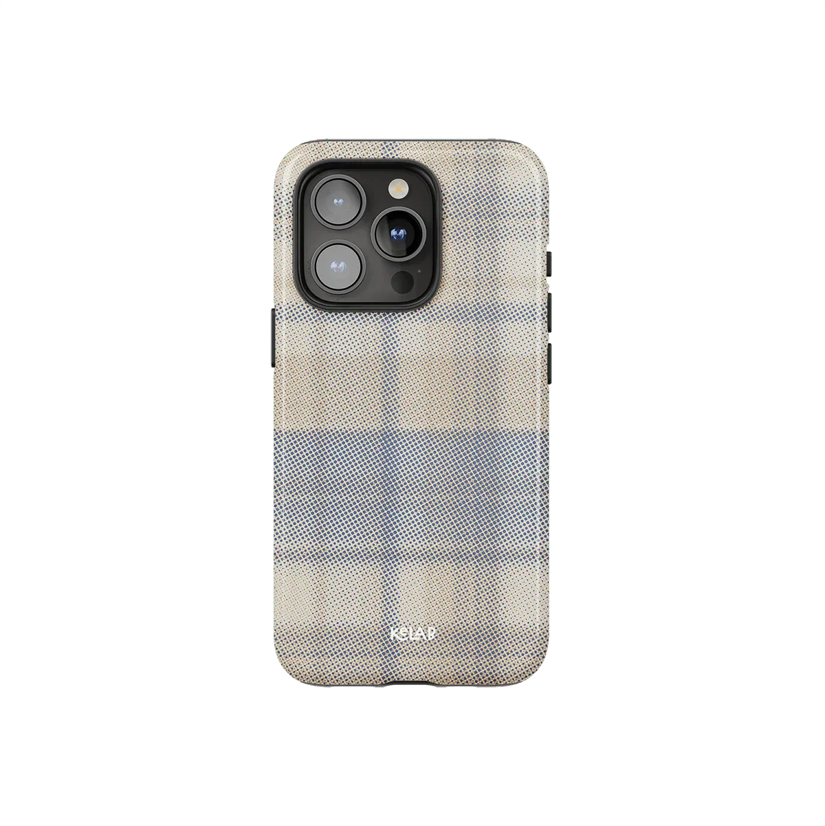 Oatmilk | Beige Flannel Minimalist iPhone Case