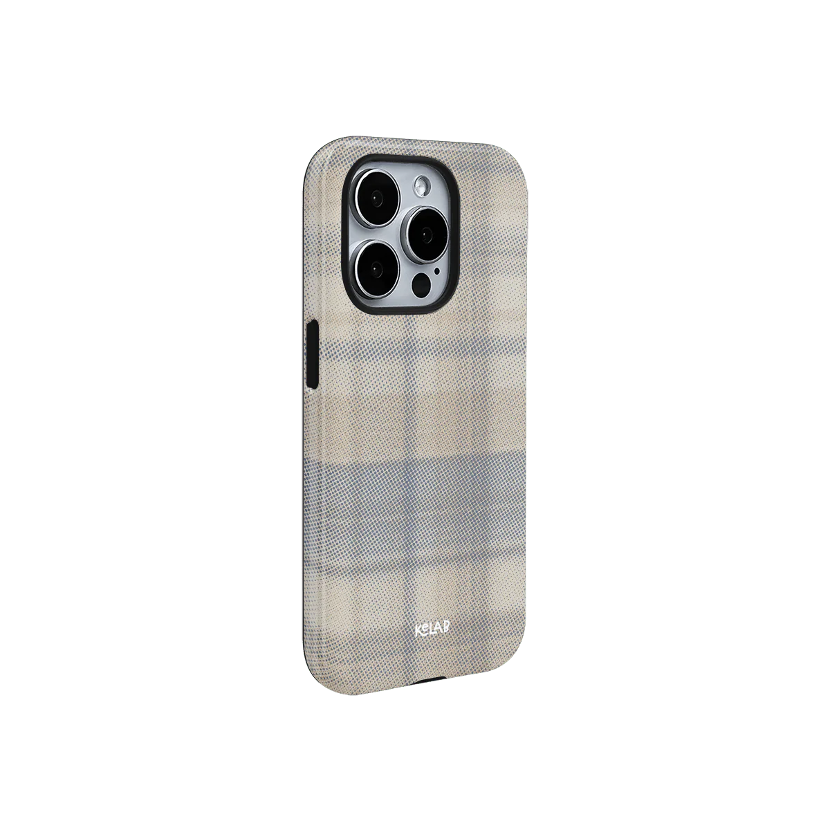 Oatmilk | Beige Flannel Minimalist iPhone Case