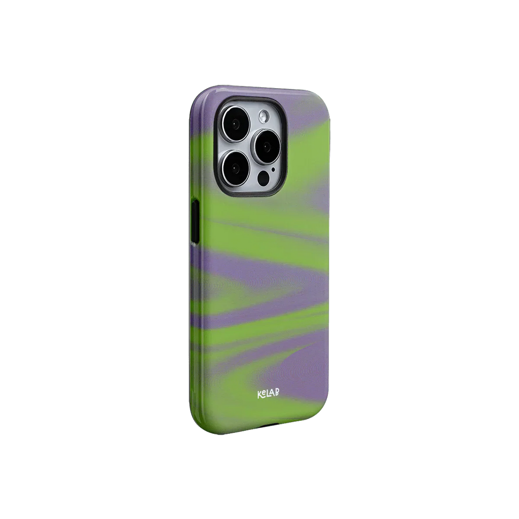 Purple Haze | Y2K Neon Green iPhone Case