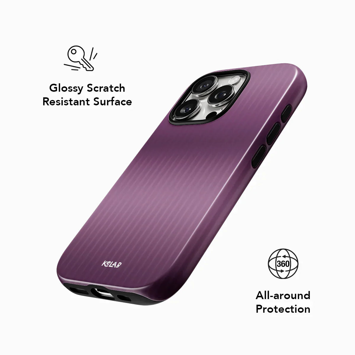 Violet Reverie | Tinted Veil Purple iPhone Case
