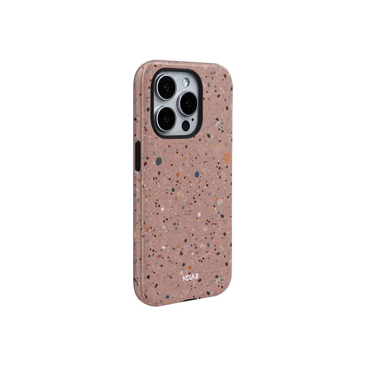 Rose Clay | Pink Paint Splatter iPhone Case