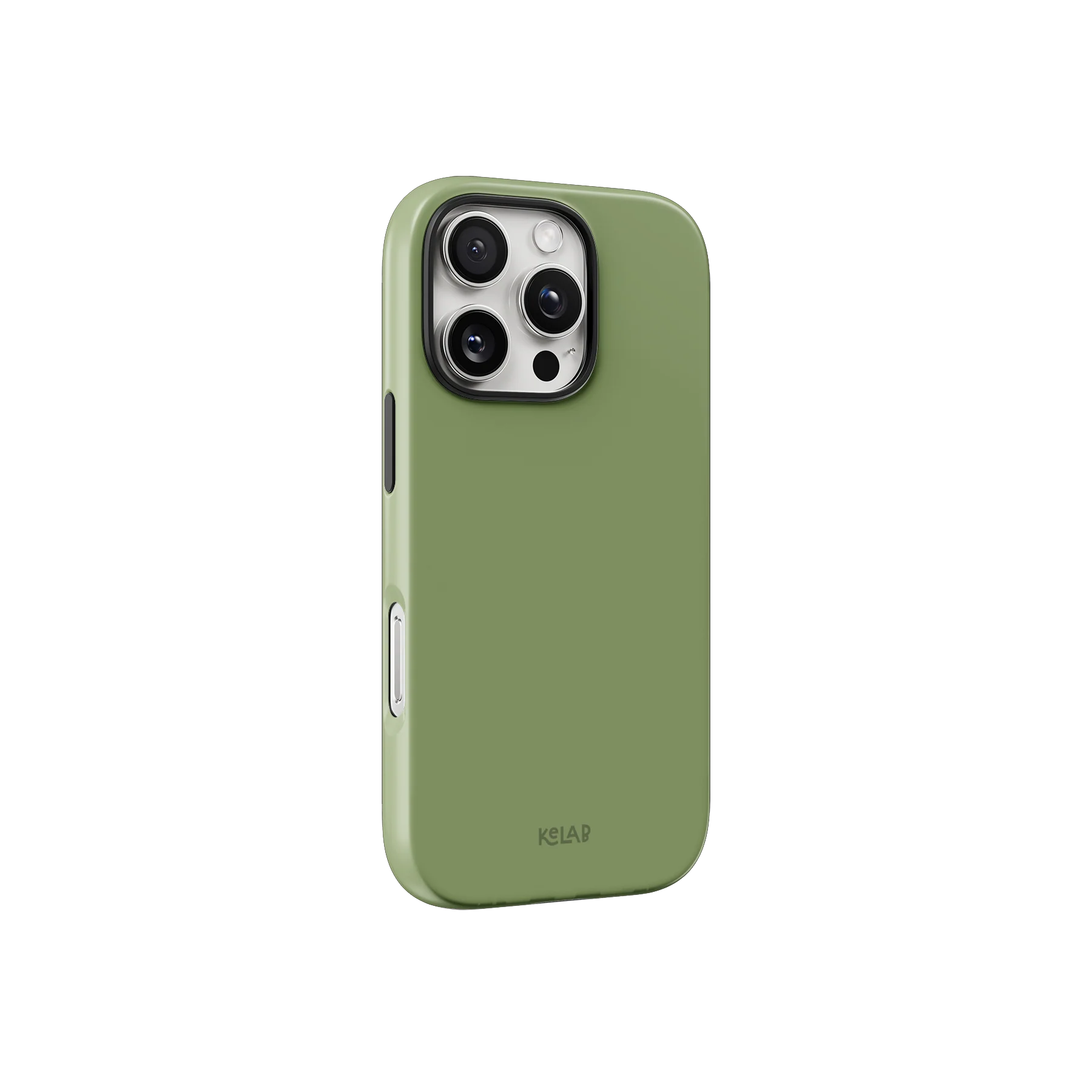 Matcha Bark | Solid Green iPhone Case