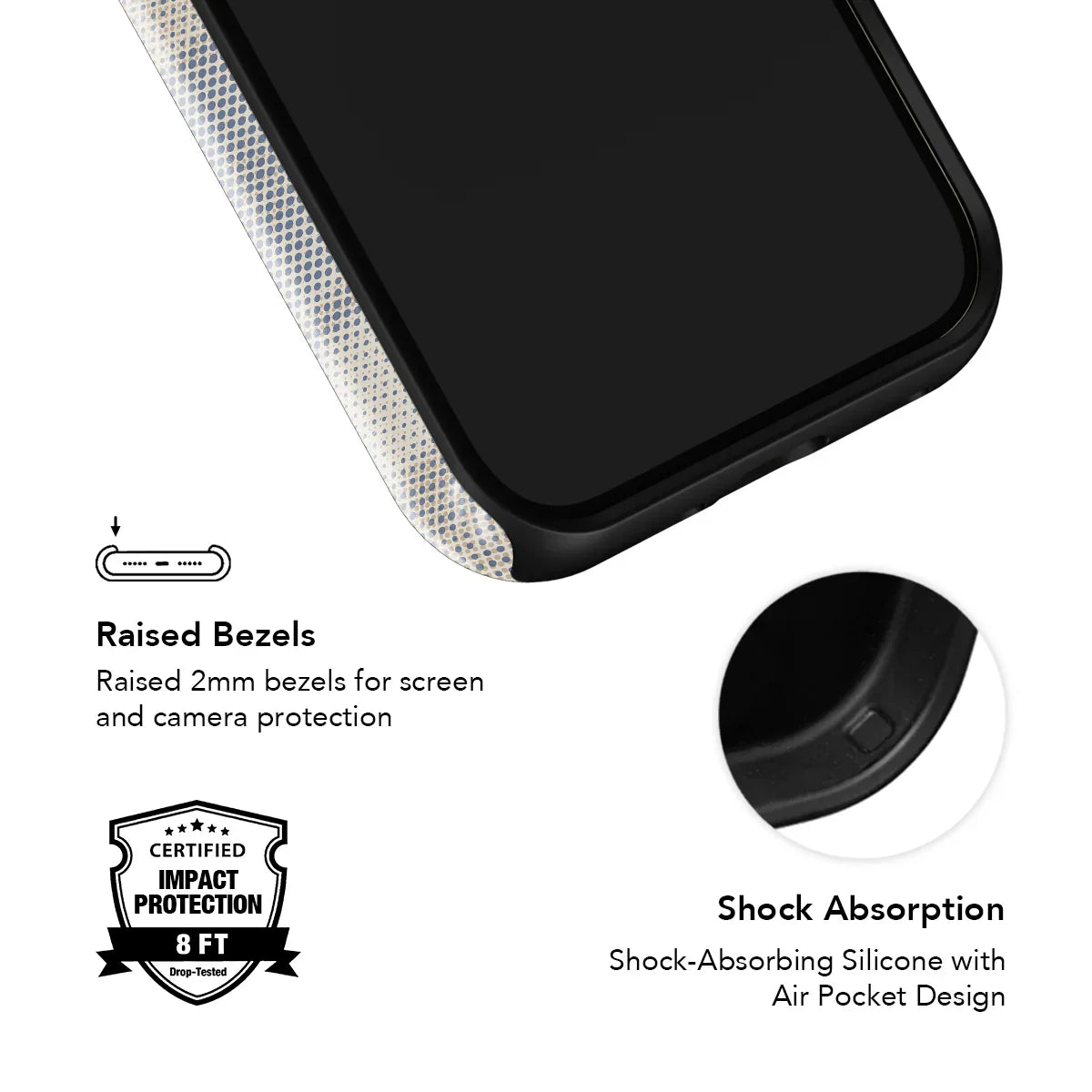 Oatmilk | Beige Flannel Minimalist iPhone Case